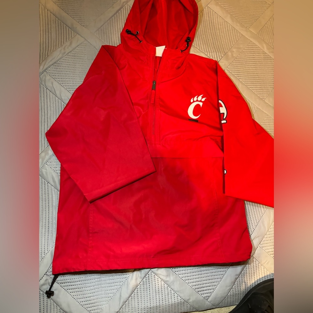 Champion Cincinnati Bearcats Windbreaker Size Small